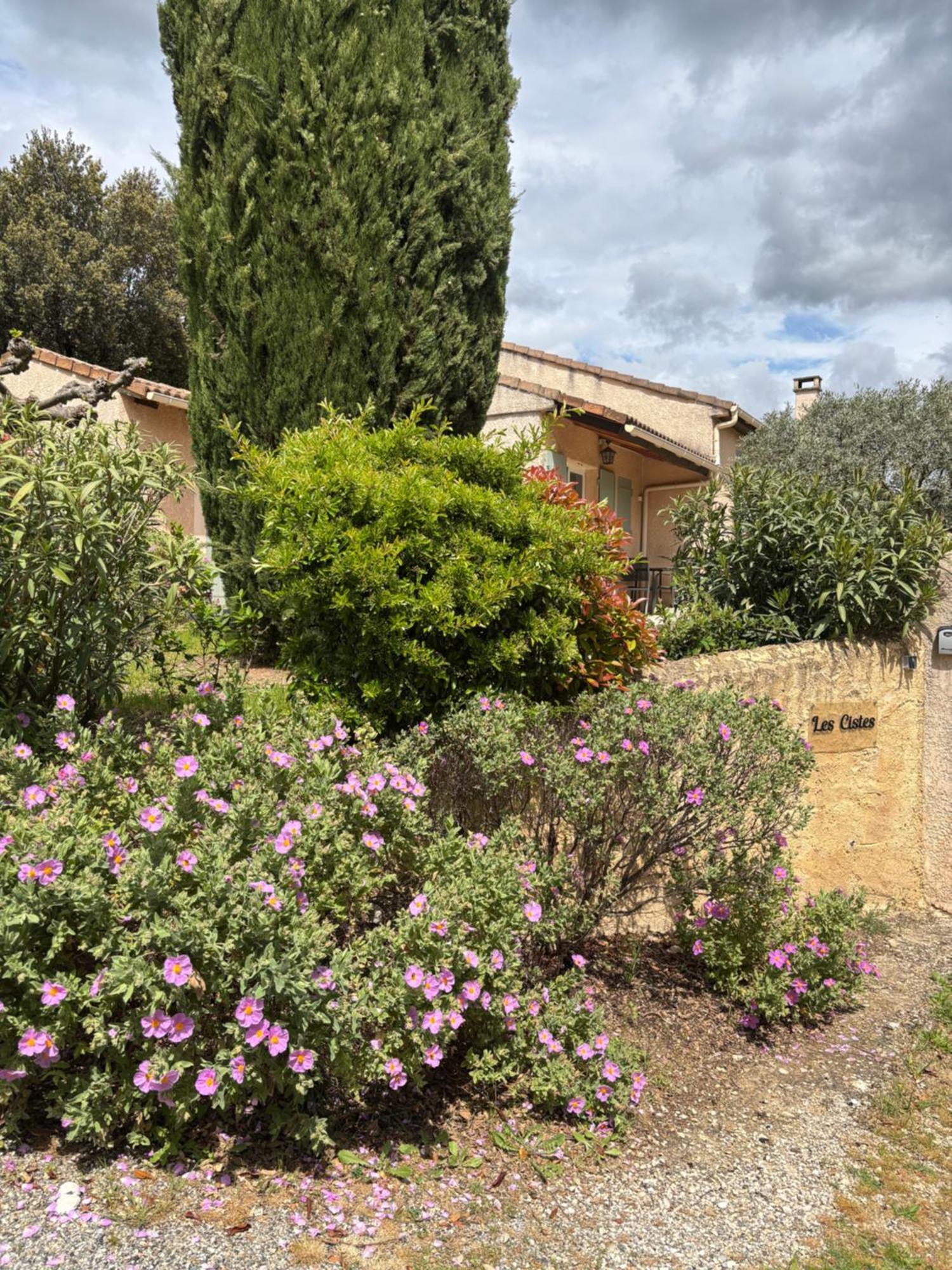 Villa Les Cistes Lioux Exterior foto